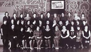 Коллектив школы 1985г.
